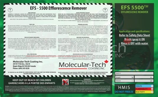 EFS-5500 EFFLORESCENCE REMOVER - Image 4